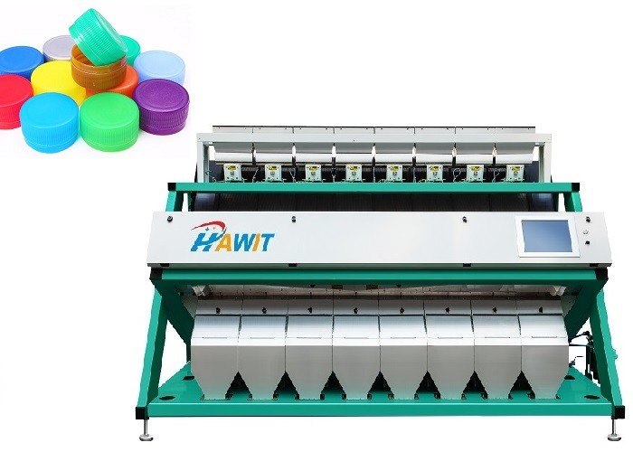 Séparant pp CHOIENT la machine de trieuse de couleur de CCD de PVC 5.4kw 3796mm