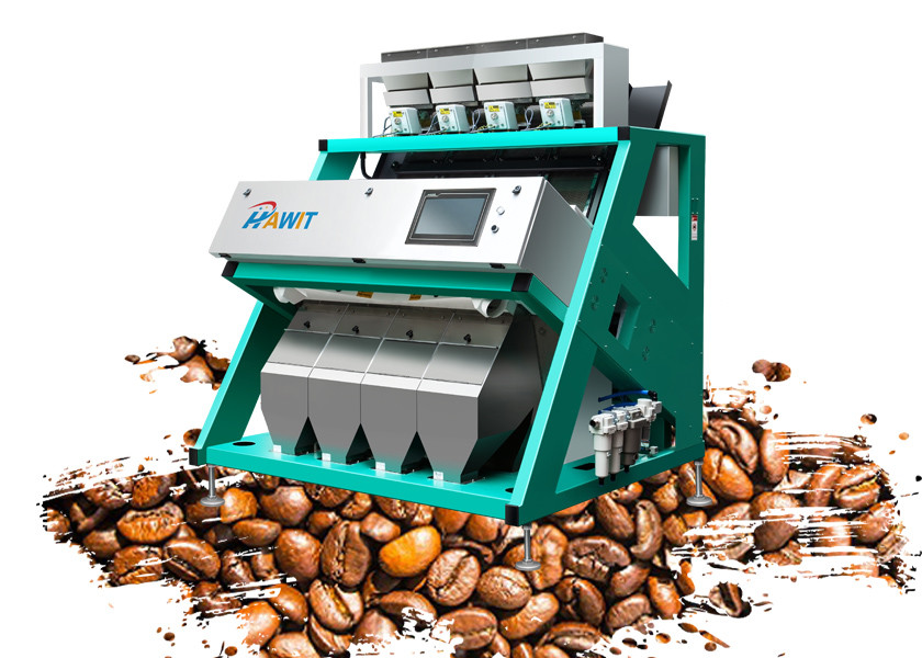 Les tri grains de café chromatiques colorent complètement automatique intelligent de trieuse